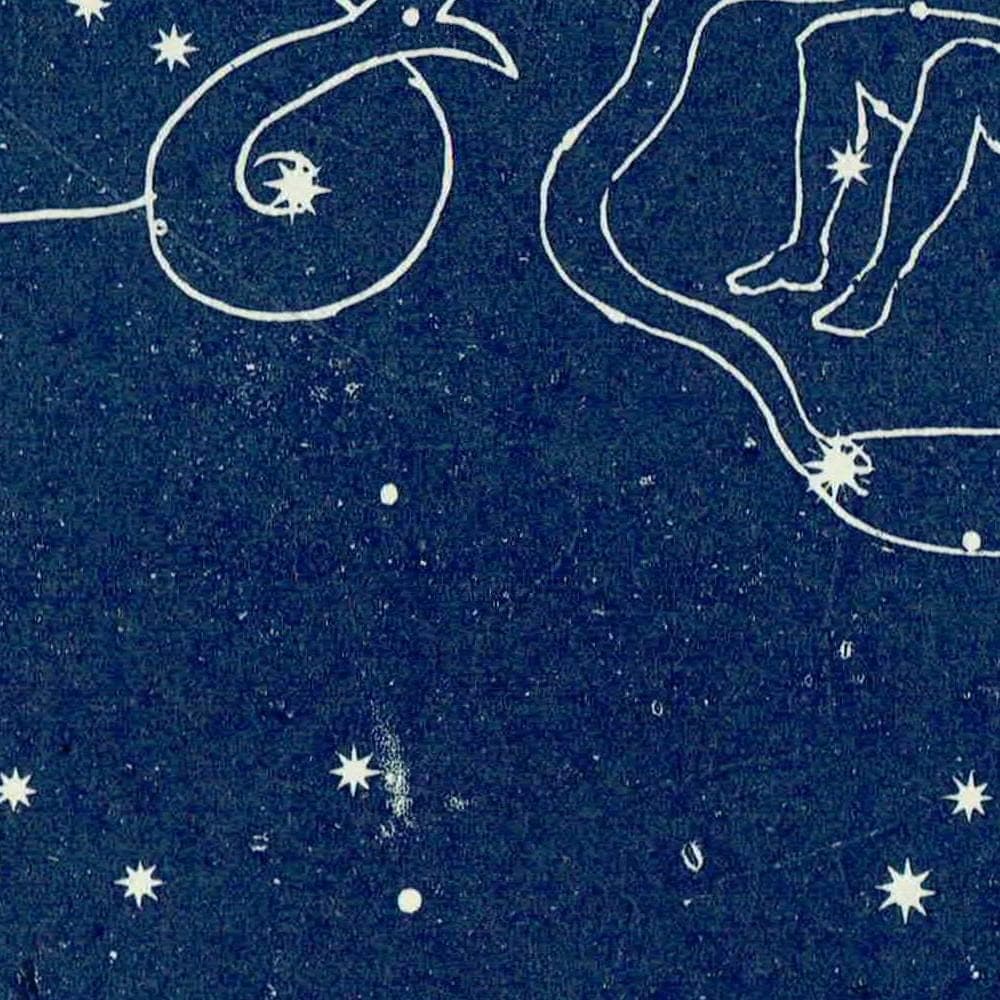 1944 Original Cassiopeia Quarter Constellation Map Print - Vintage Astronomy Star Chart - Ancient Celestial Figures - 4 x 6 in - Image 5