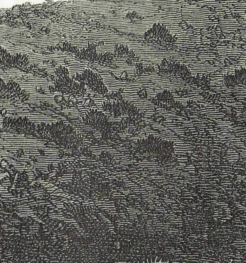 1870s Fort Bowie Arizona Apache Attack Scene Woodblock Print - Western Military History - Victorian Travel Geography - 12 x 8.5 in - Image 5