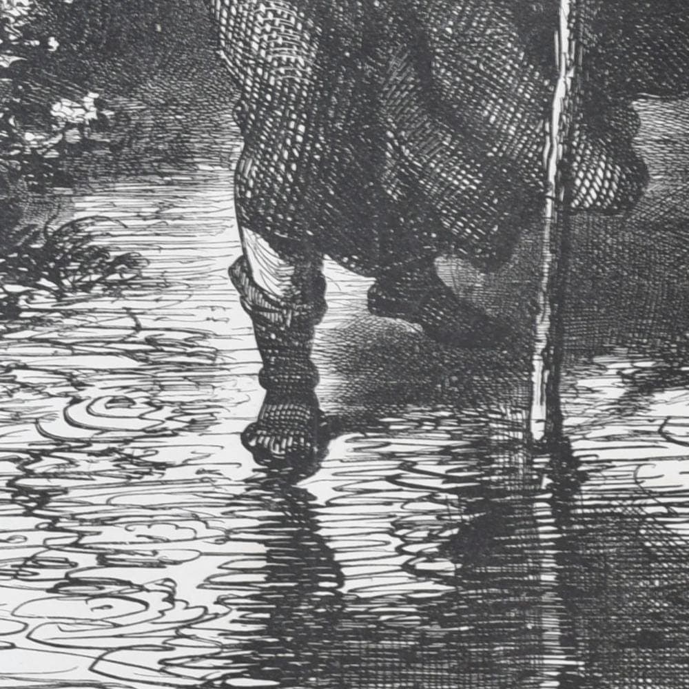 1866 Legend of the Wandering Jew Plate 2 - Original Antique Print - Doré - Medieval Biblical Myth Cassell Petter Galpin - 14 x 20 in - Image 5