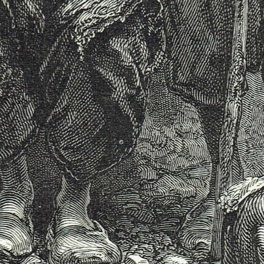 1870s Original Victorian Mesopotamian Portrait Woodblock Print - Antique Travel Book Illustration - Religious Cultural Study - 8.5 x 12 in - Image 5