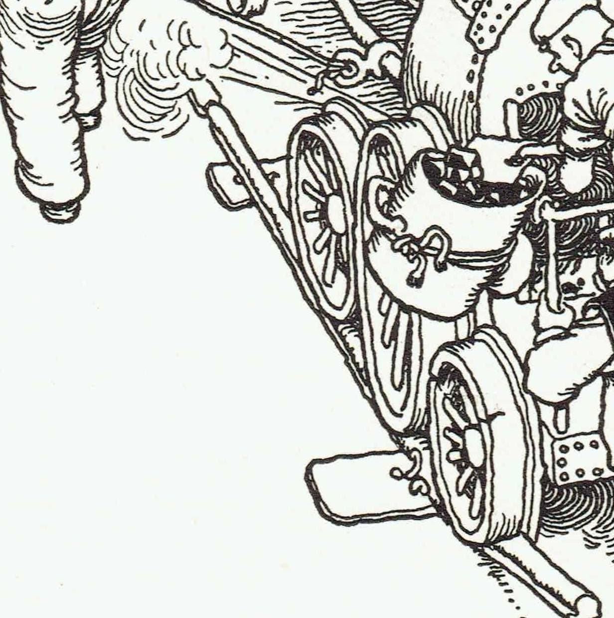 1935 Railway Tunnel Excavator - Original Vintage Print By Heath Robinson - Great Western Railway Centenary Humorous Cartoon - 7 x 9.5 in - Image 8