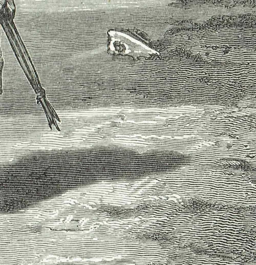 1870s Original Victorian Travel Print - Arabs Market Scene - Antique Woodblock  Print - Illustrated Travels Book - 12 x 8.5 in - Image 5