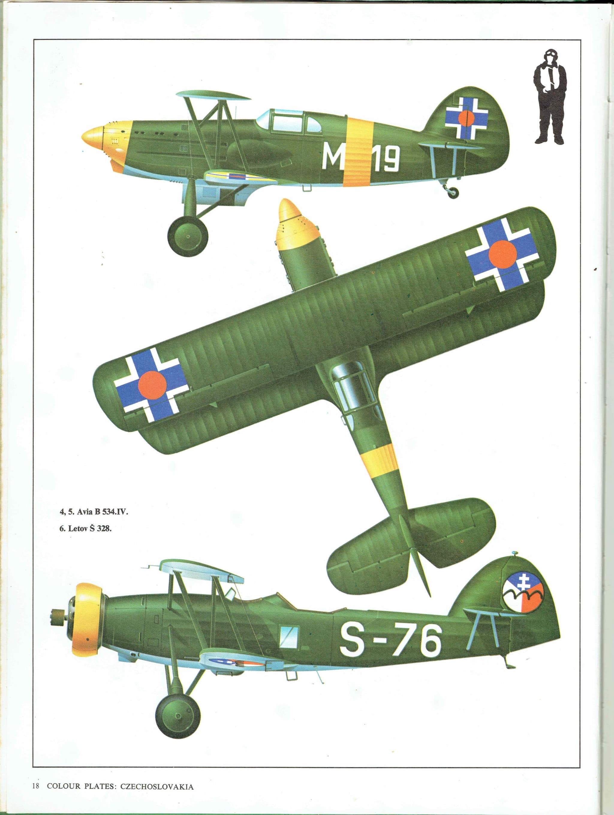 1985 Commonwealth CA-13 Boomerang II & Noorduyn Uc-64A Norseman Military Planes Vintage Print - WWII Aircraft Drawing - 8 x 10.75 in - Image 6