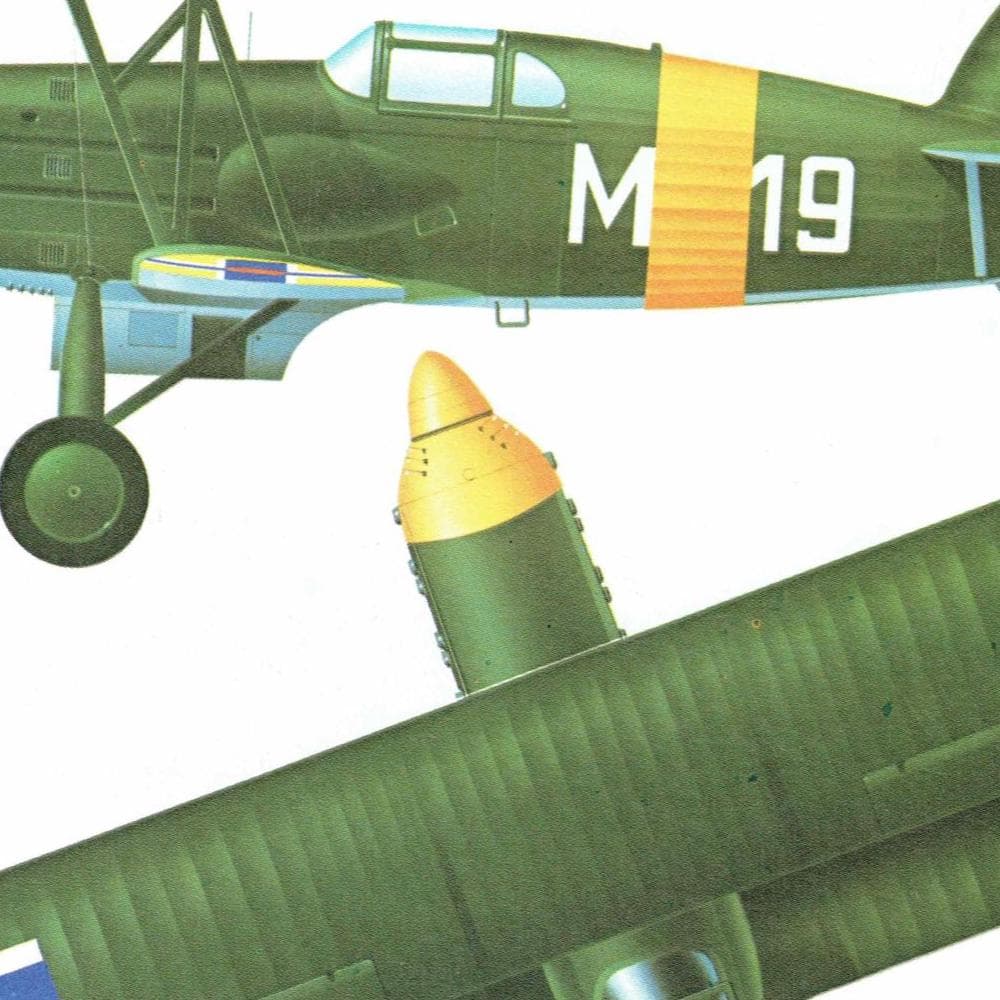 1985 Commonwealth CA-13 Boomerang II & Noorduyn Uc-64A Norseman Military Planes Vintage Print - WWII Aircraft Drawing - 8 x 10.75 in - Image 7