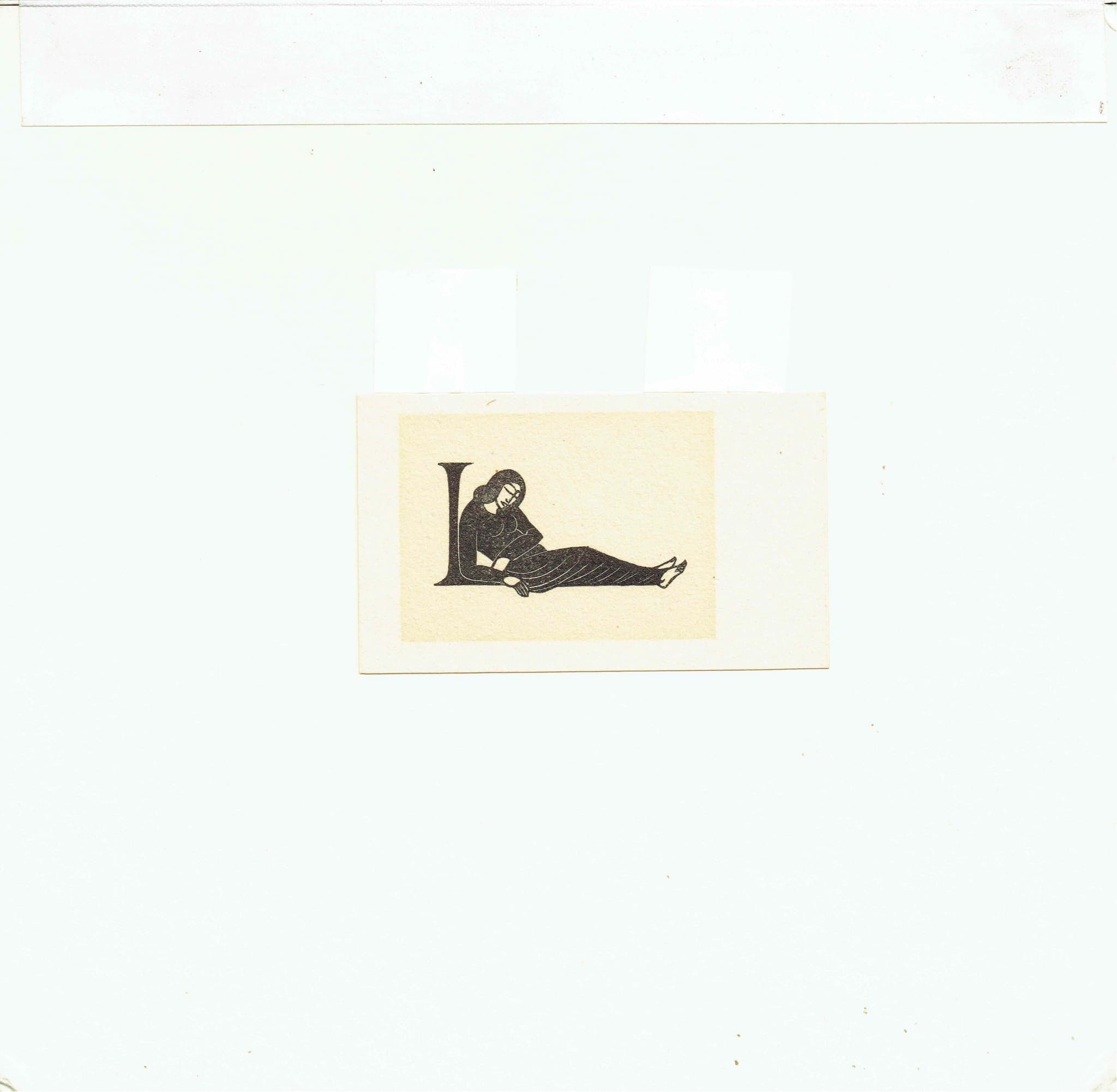 1929 Initial Letter Woodcuts Typography From Autumn Midnight by Eric Gill - Original Vintage Poetry Book - 2 x 2 in - Image 5