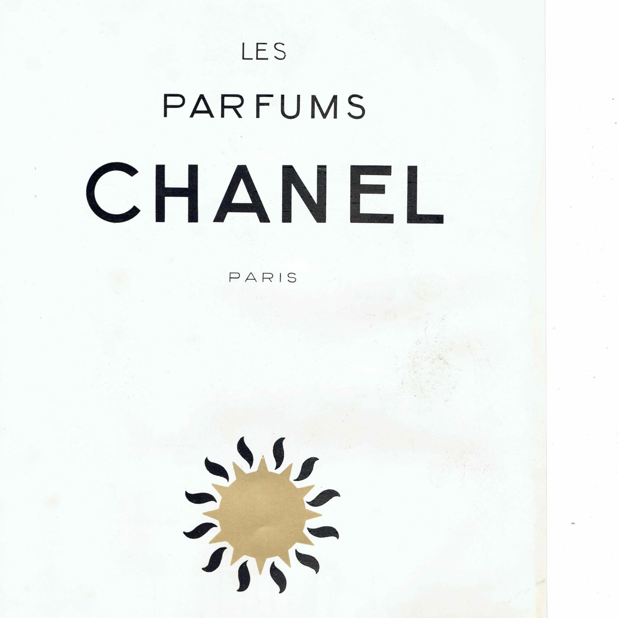 1947 Parfums Bruyère & Chanel Paris Ads - Original Vintage Print By Paulin - Soleils French Fashion Folio Double-Sided - 10.25 x 14.5 in - Image 2