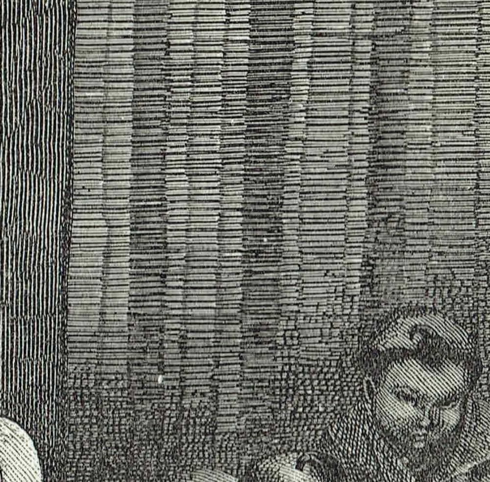1870s Original Japanese School Woodblock Print - Victorian Educational Scene - Antique Book Illustration - Cultural Study - 12 x 8.5 in - Image 4