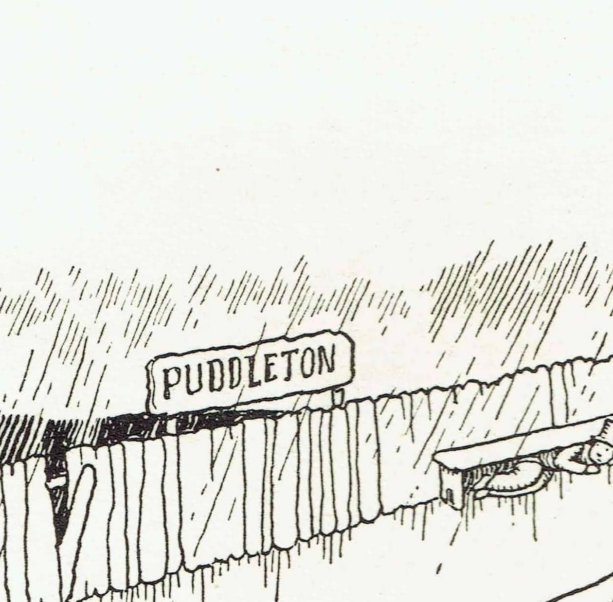 1935 Railway Signal Machine - Original Vintage Print By Robinson - Great Western Railway Centenary Humorous Cartoon - 7 x 9.5 in - Image 7