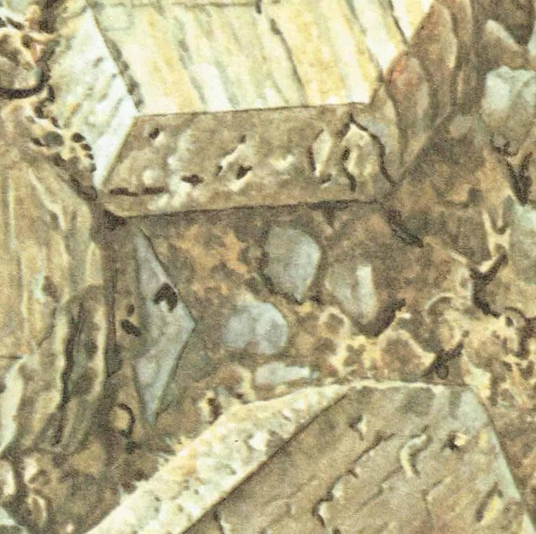 1969 Orthoclase Feldspar - Original Vintage Print By Caspari - Mineral Study Scientific Natural History Geology Art - 7.5 x 10.5 in - Image 4
