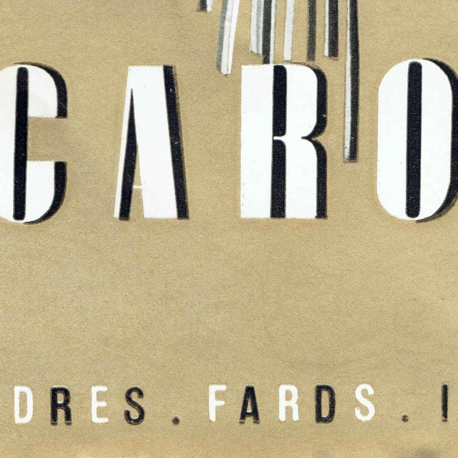 1947 Caron Parfums & Boucheron Diamonds - Original Vintage Print - French Luxury Fashion Place Vendôme Soleils - 10.25 x 14.5 in - Image 6
