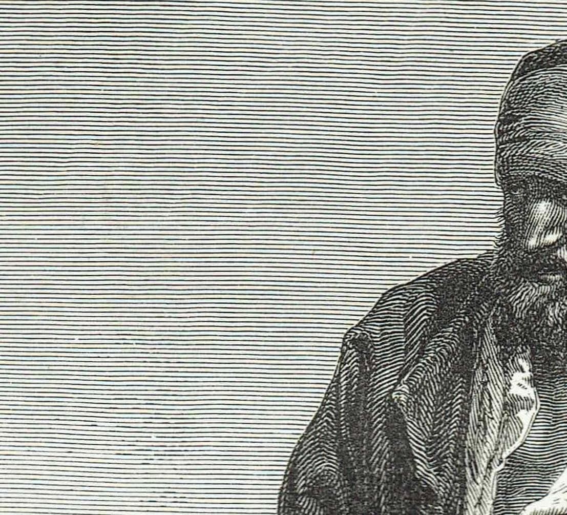 1870s Original Victorian Mesopotamian Portrait Woodblock Print - Antique Travel Book Illustration - Religious Cultural Study - 8.5 x 12 in - Image 4