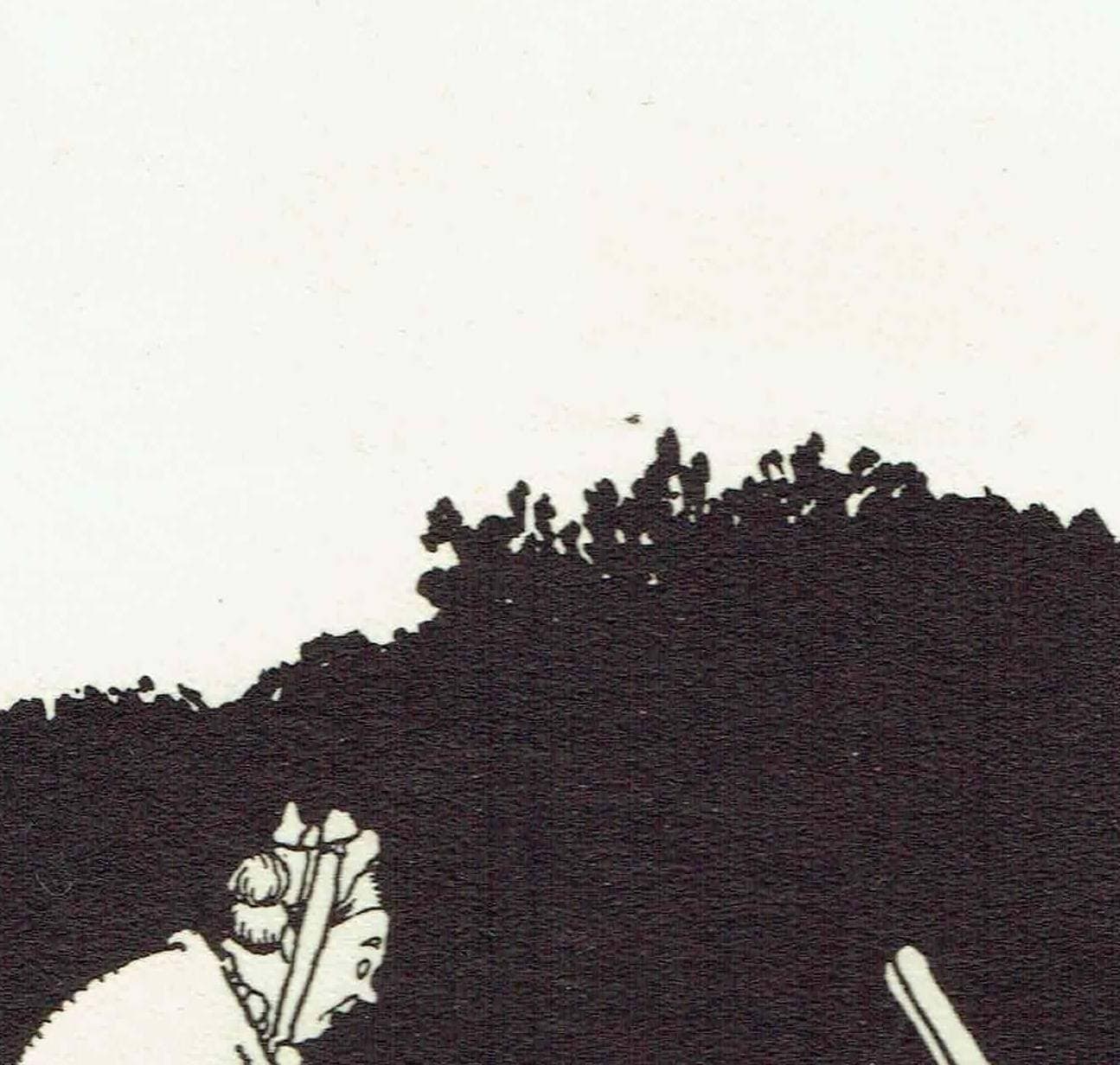 1935 Railway Tunnel Excavator - Original Vintage Print By Heath Robinson - Great Western Railway Centenary Humorous Cartoon - 7 x 9.5 in - Image 7
