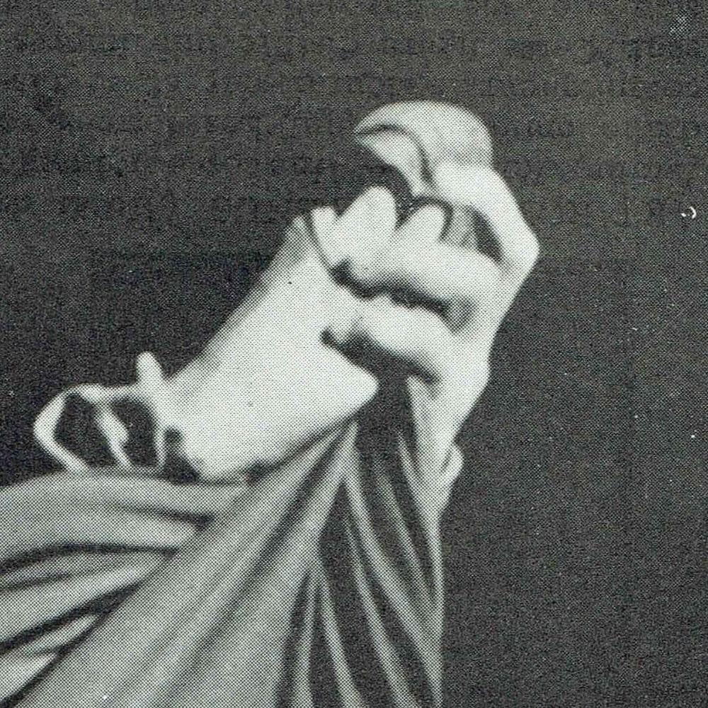 1947 Martha Graham Lamentation - Original Vintage Print of capture by Barbara Morgan - Modern Dance Portrait - Soleils - 10.25 x 12 in - Image 5
