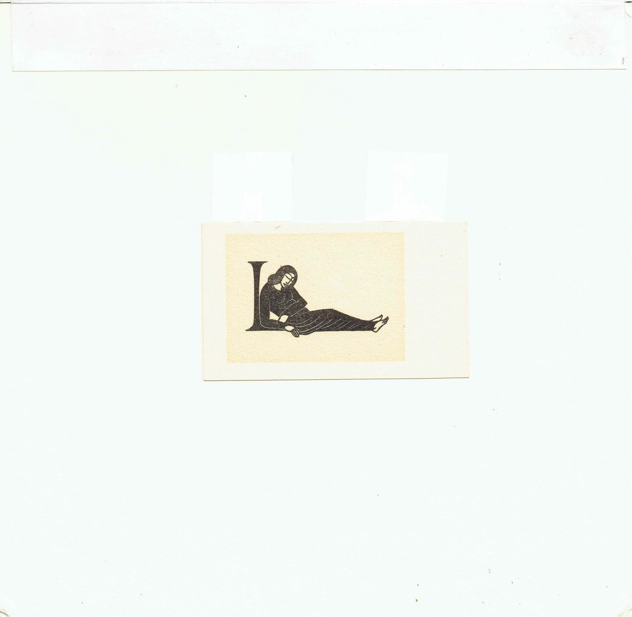 1929 Initial Letter Woodcuts Typography From Autumn Midnight by Eric Gill - Original Vintage Poetry Book - 2 x 2 in - Image 5