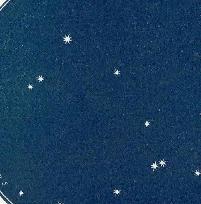 1944 Serpens Ophiuchus - Original Vintage Print By Gall - Constellation Star Map Celestial Astronomy Atlas Chart - 4 x 6 in - Image 3