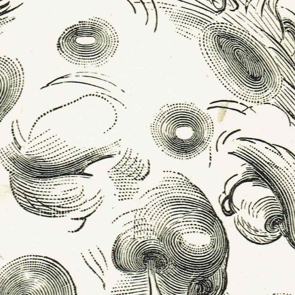 1867 Sun with Chilblains - Original Antique Print By Doré - Baron Munchausen Fantasy Portrait Tall Tales Literature - 6 x 9 in - Image 4