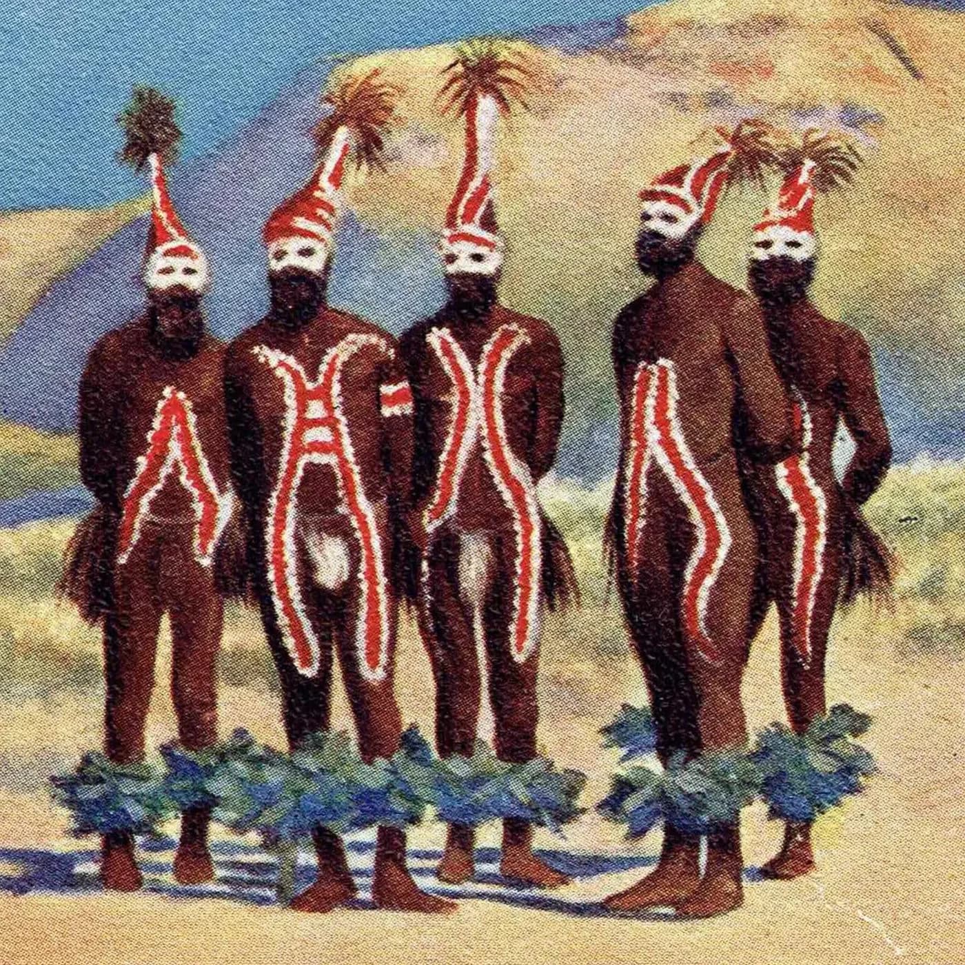 7.5 x 10 in — “Corroboree Scene” — Print — 1913 — Book Illustration