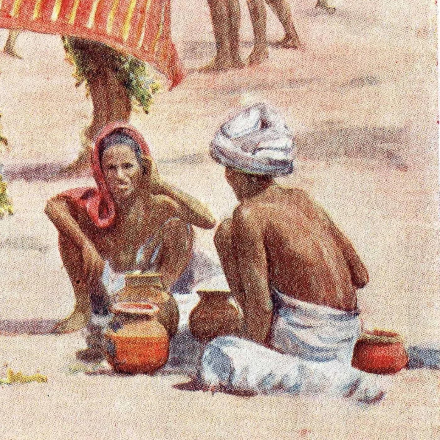 10 x 7.5 in — “Periyapalayam” — Print — 1913 — Book Illustration