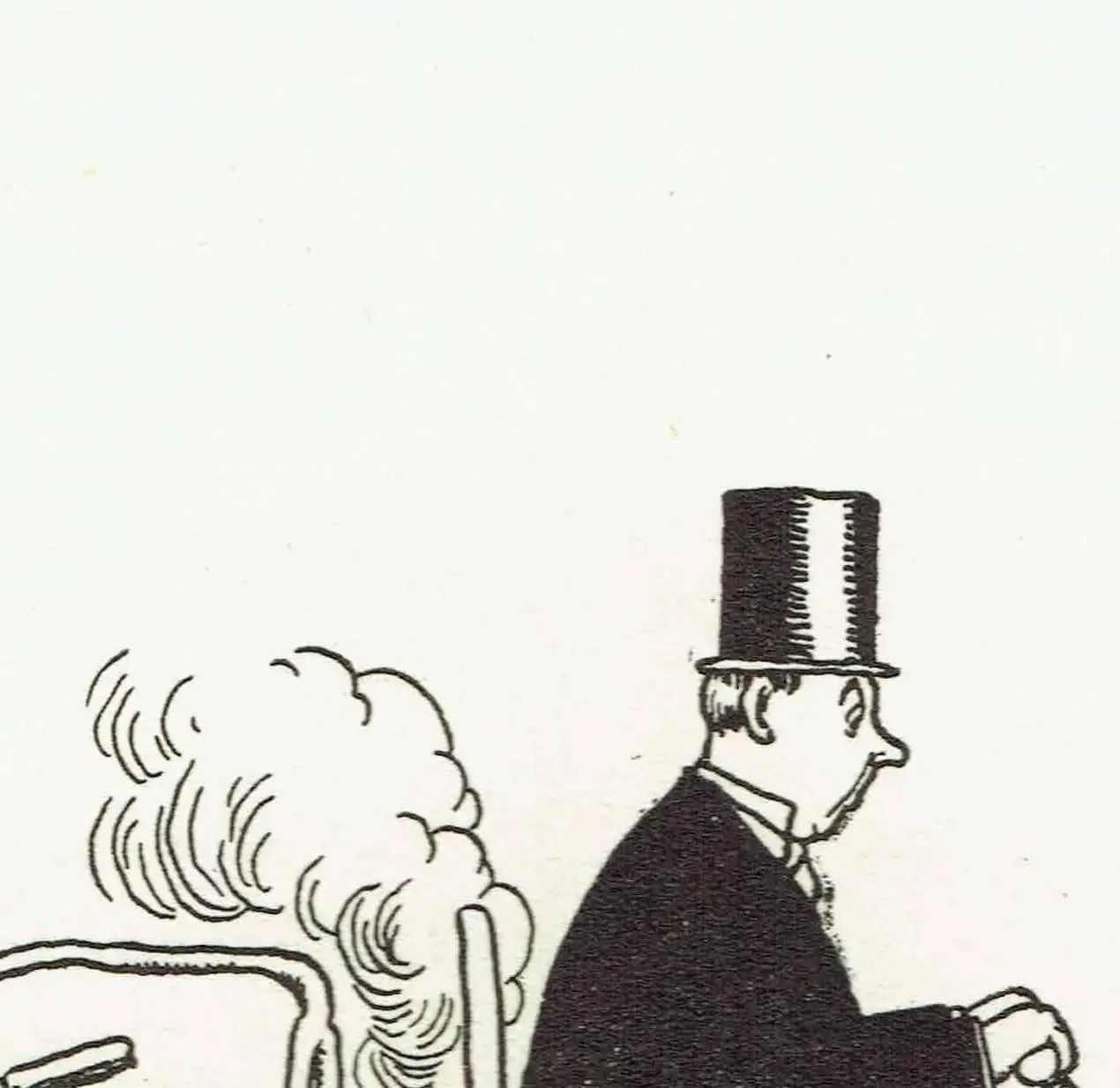 1935 Railway Pioneer Contraption - Original Vintage Print By Heath Robinson - Great Western Railway Centenary Humorous Cartoon - 7 x 9.5 in