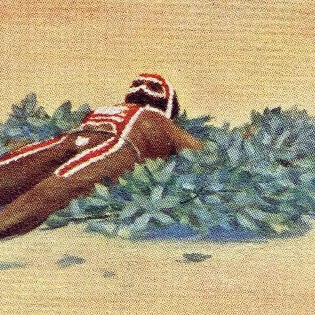 7.5 x 10 in — “Corroboree Scene” — Print — 1913 — Book Illustration