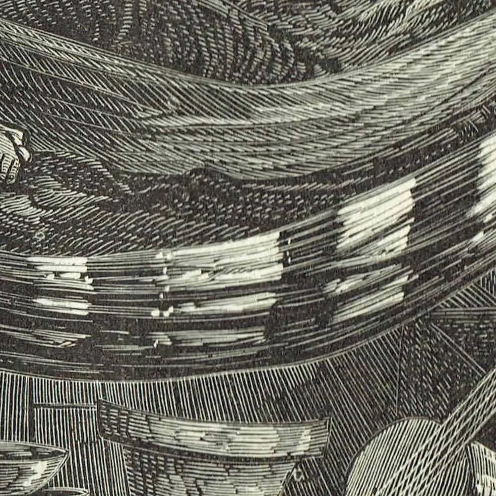 1870s Steamboat Interior Woodblock Original Victorian Print - Orinoco River Travel - Antique Book Illustration - 12 x 8.5 in