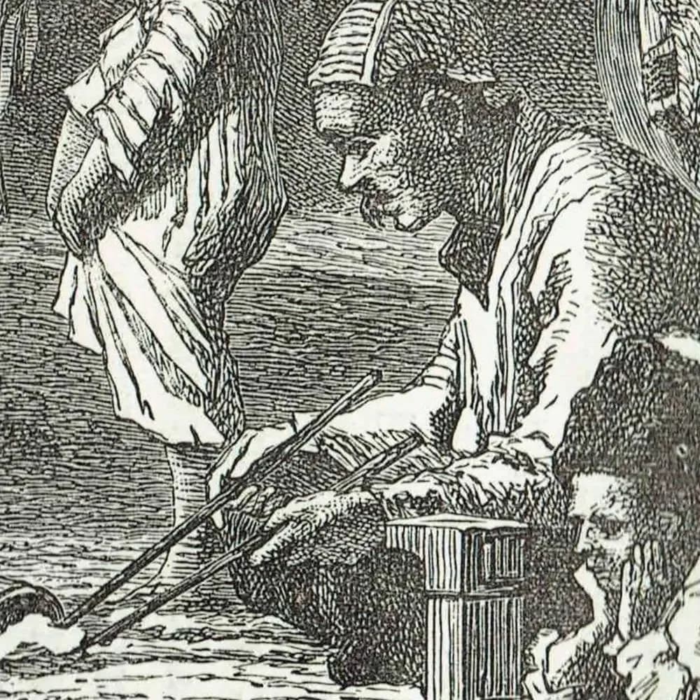 1871 Gipsy Encampment Caucasus - Antique Engraving - Illustrated Travels Edited by H W Bates - 11.5 x 8 in
