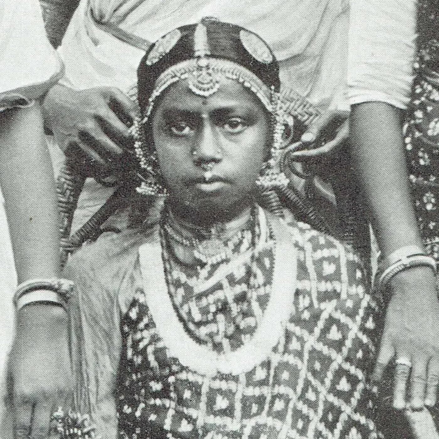 7.5 x 10 in — “Hindu Bride” — Print — 1913 — Book Illustration