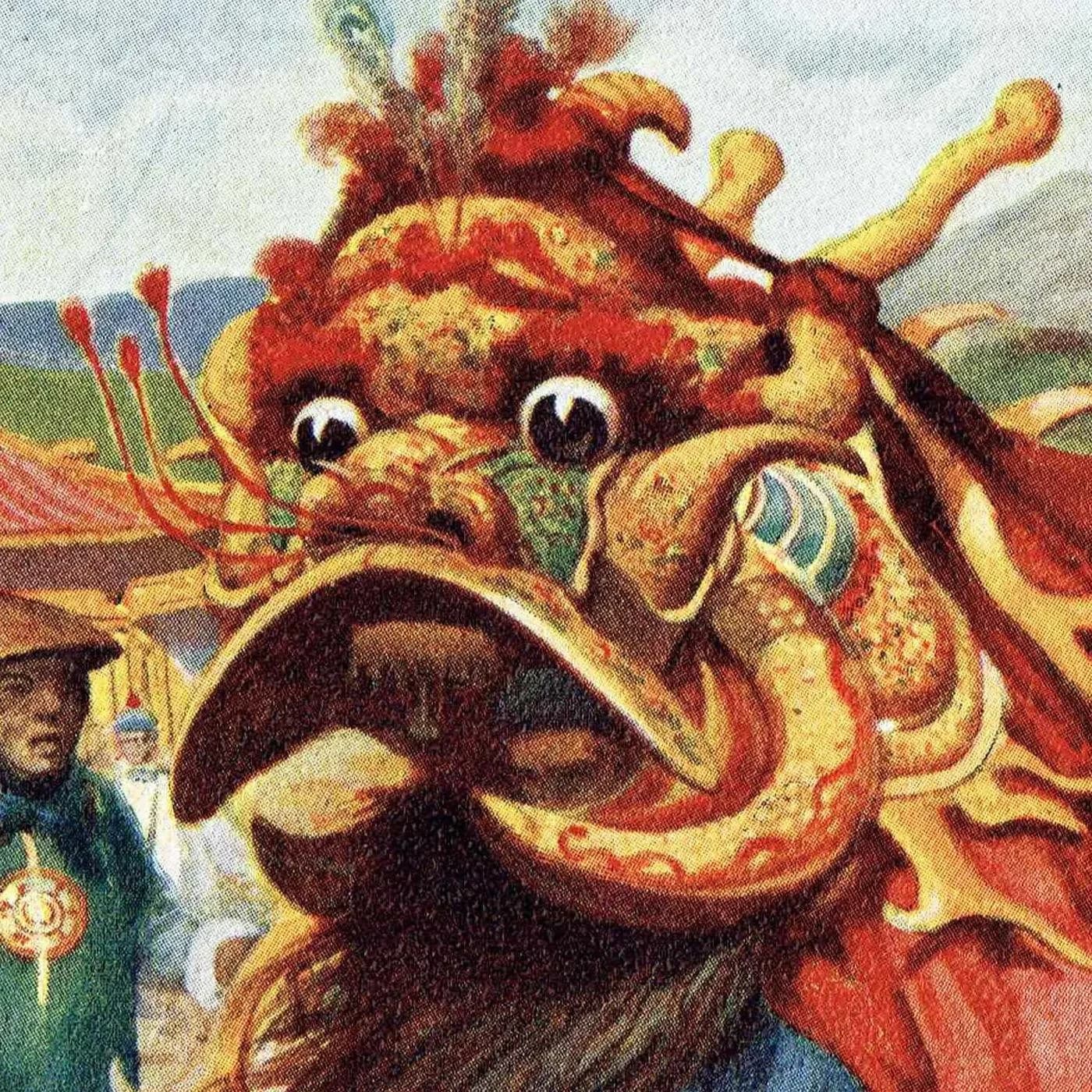 10 x 7.5 in — “Tientsin Ceremony” — Print — 1913 — Book Illustration