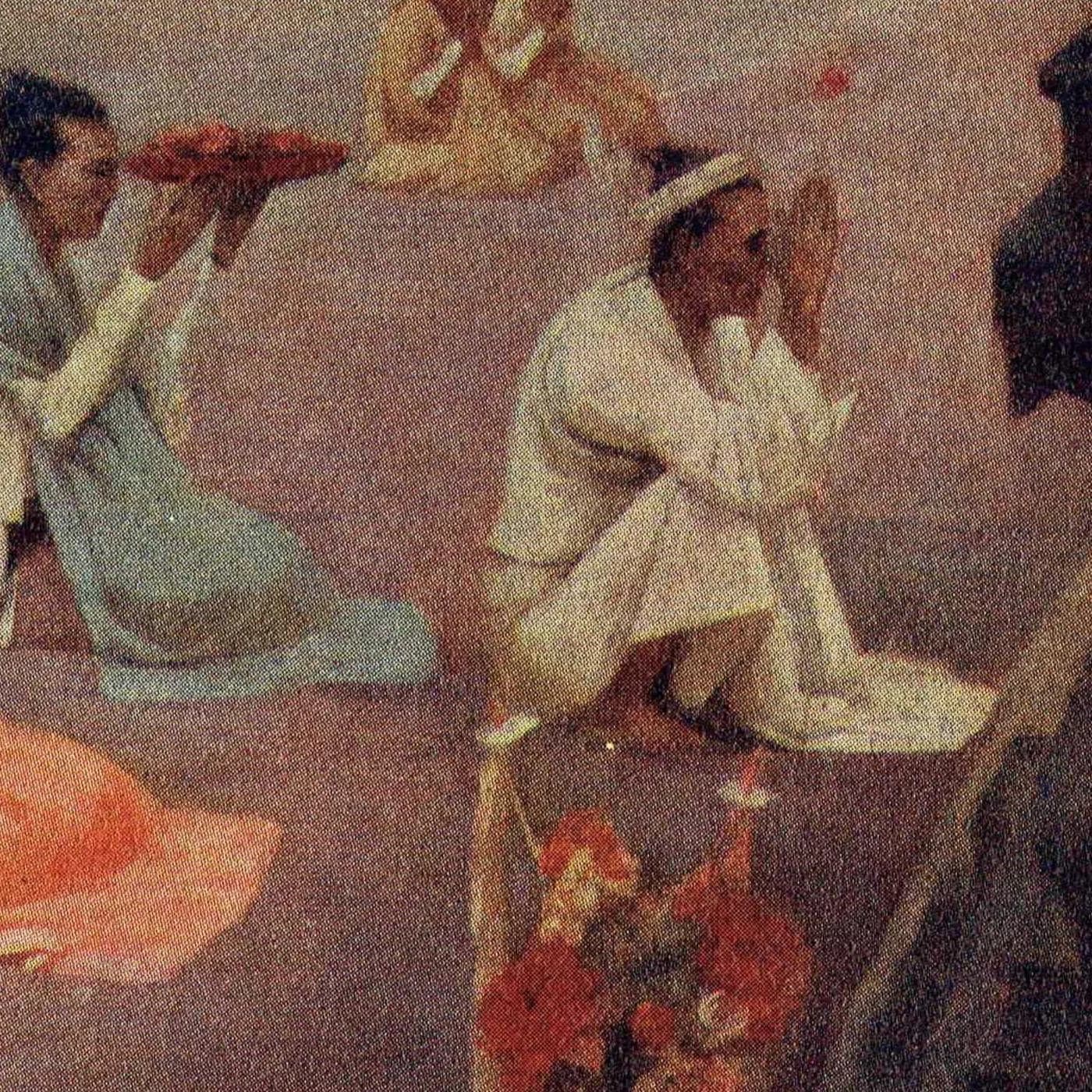 10 x 7.5 in — “Pagoda Worship” — Print — 1913 — Book Illustration