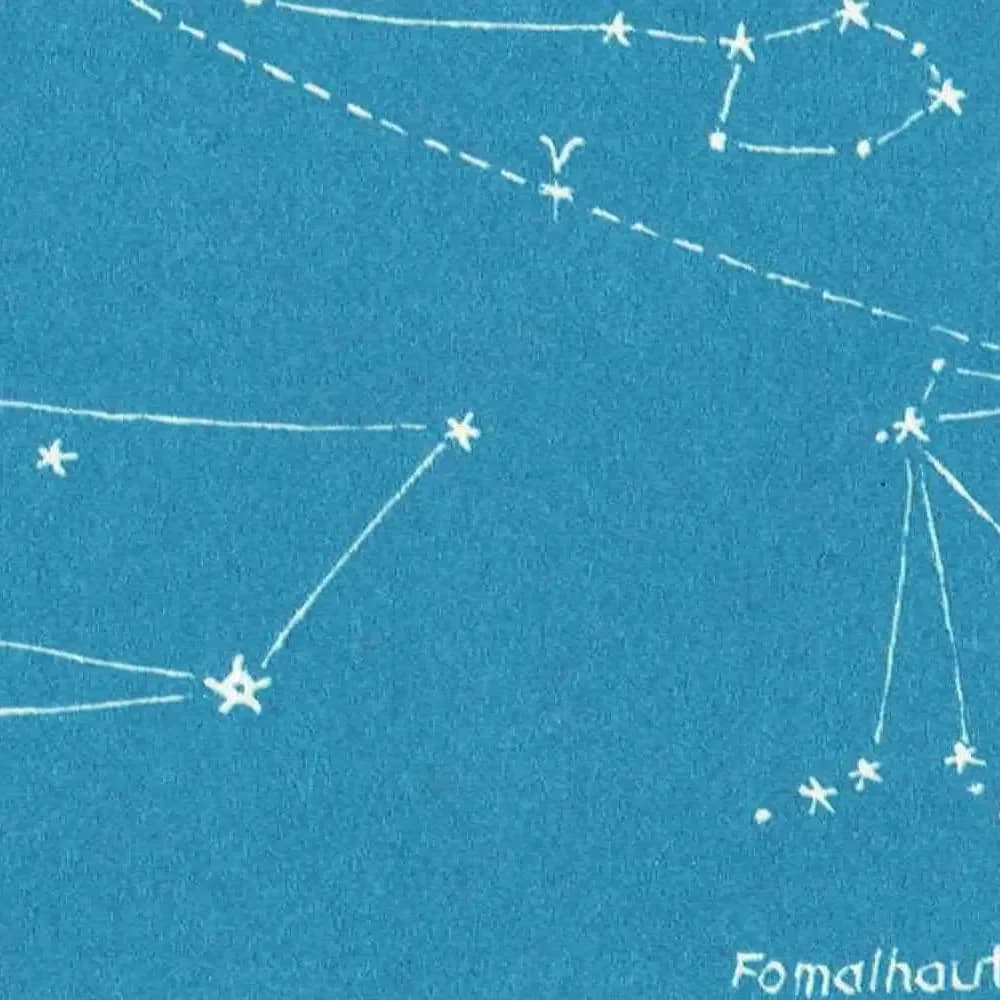 1952 Autumn Sky Star Chart - Original Vintage Print By H.A. Rey - Constellation Map Celestial Astronomy Educational - 8 x 11 in