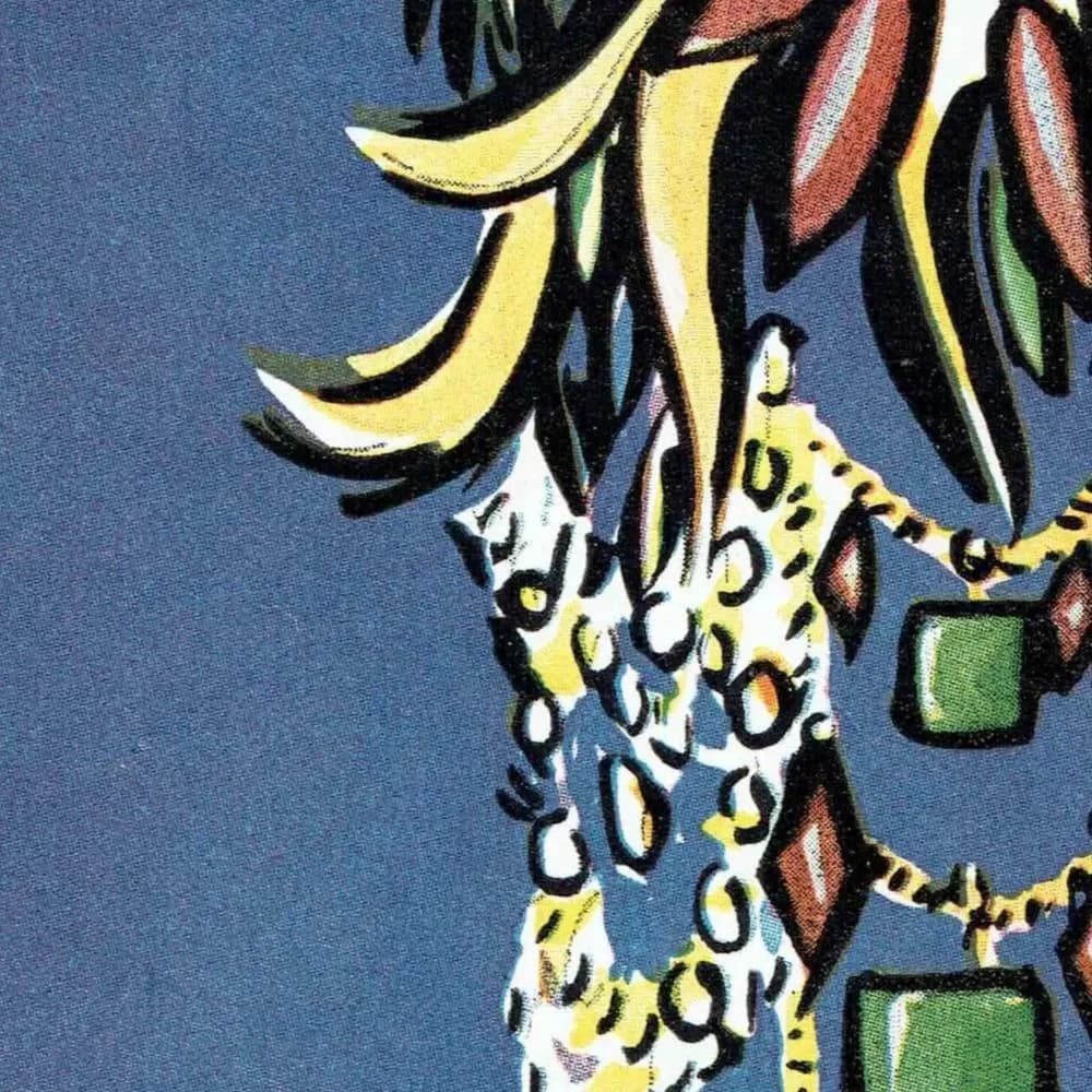 1947 Chaumet Jewellery - Original Vintage Print By Guessling - French Luxury Fashion Perfume Ad Soleils Folio - 9.5 x 13...