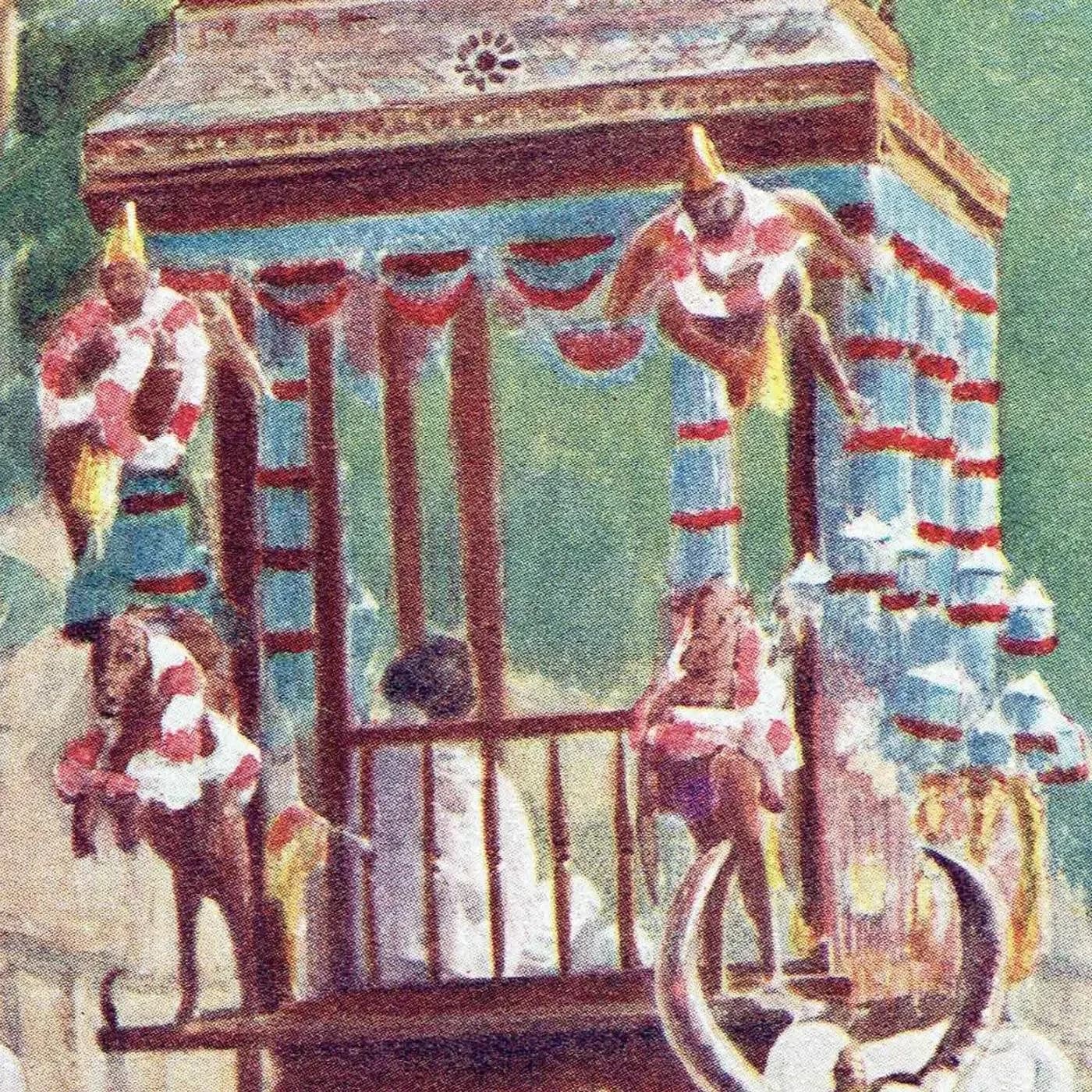 7.5 x 10 in — “Wedding Cart” — Print — 1913 — Book Illustration