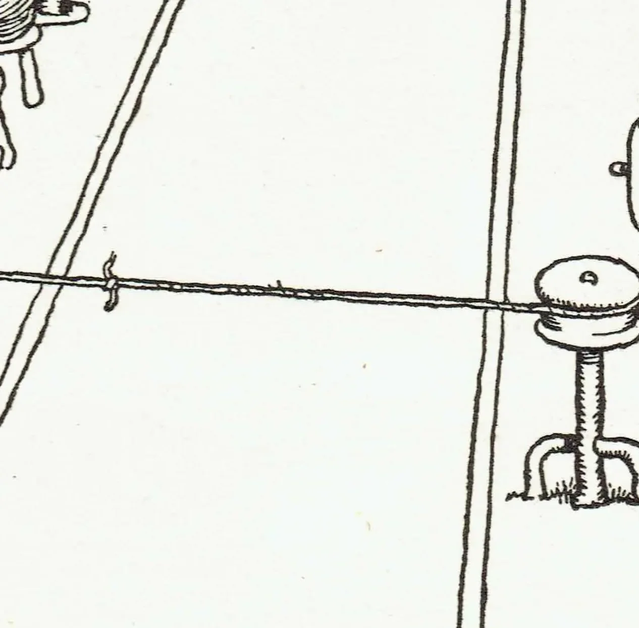 1935 Railway Humour - Original Vintage Print By Heath Robinson - Great Western Railway Centenary Cartoon Satire - 7 x 9.5 in